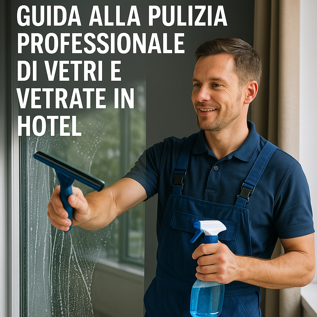 Generate a high-quality, relevant image prompt for an article about: Guida alla Pulizia Professional